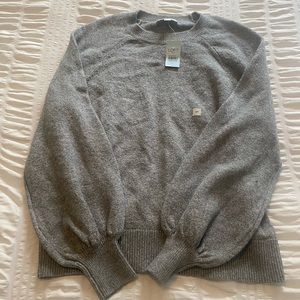 ✨NWT✨ Loft Grey Long Sleeve Sweater